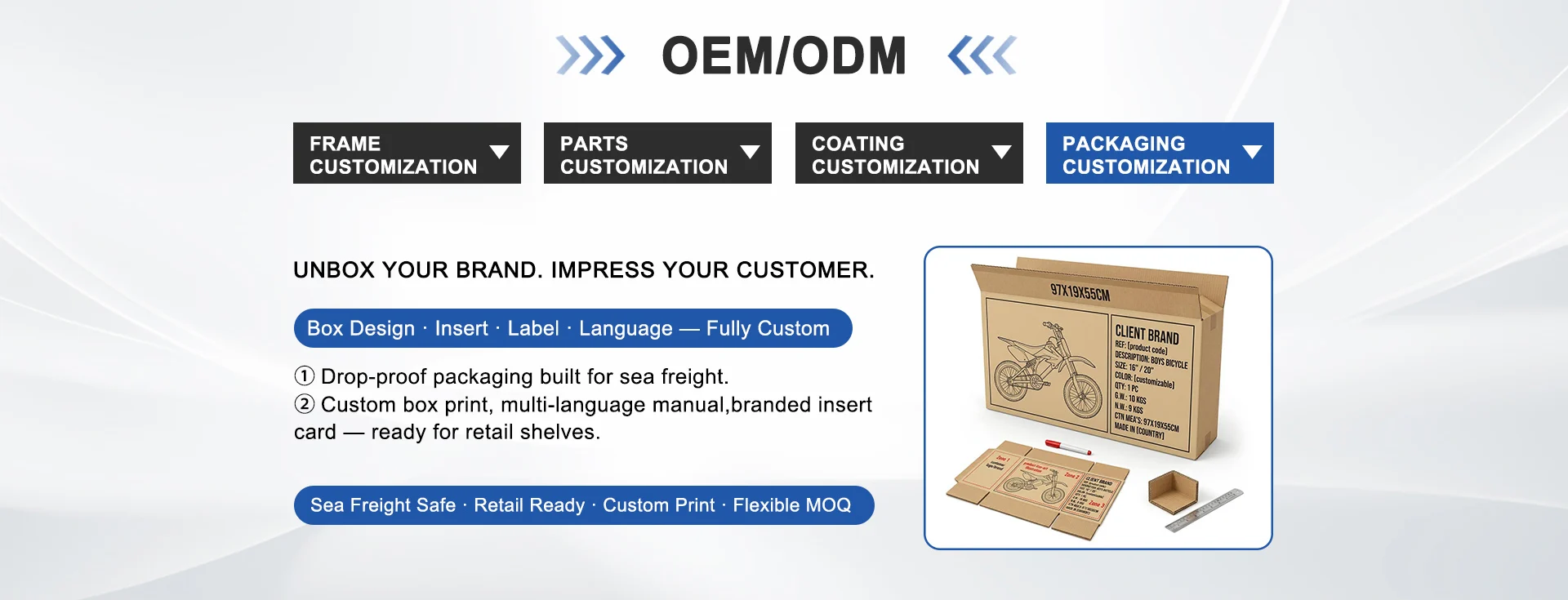 Export packaging